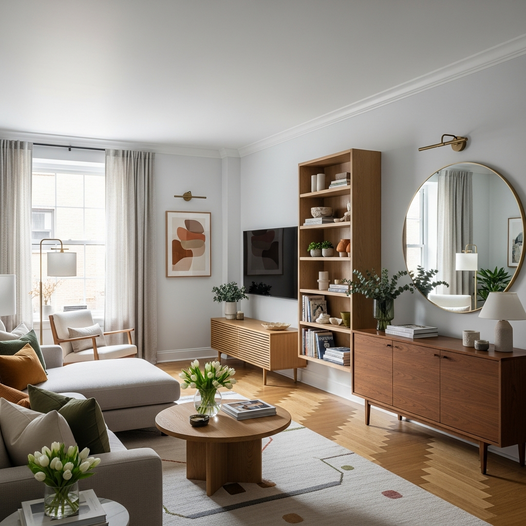 Gerenoveerd appartement met harmonieus interieur